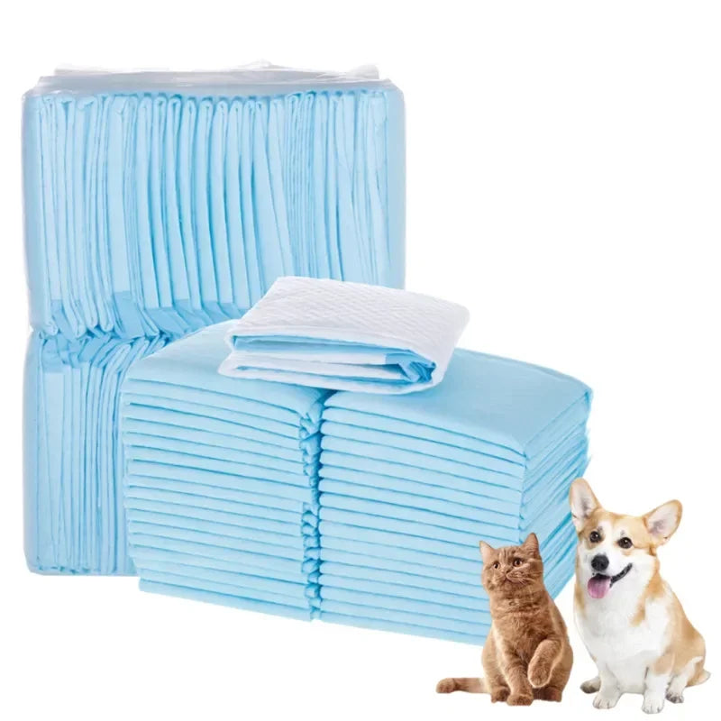 Tapete Higiênico Descartável para Cães, Absorvente e Controle de Odor, 20/40/50/100 Unidades