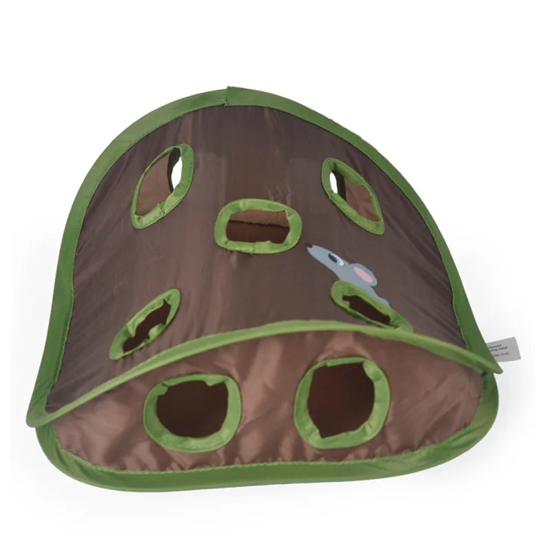 Foldable Cat Tunnel, Interactive Toy Against Feline Boredom