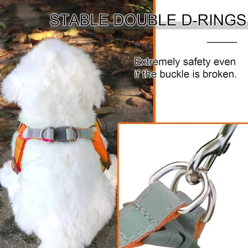 Pet Dog And Cat Leashes Guide Set Vest Type Leashes For Pet Small And Medium