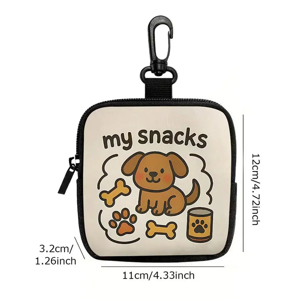 Pochete Porta-Petiscos Portátil para Cães, Ideal para Passeios e Adestramento