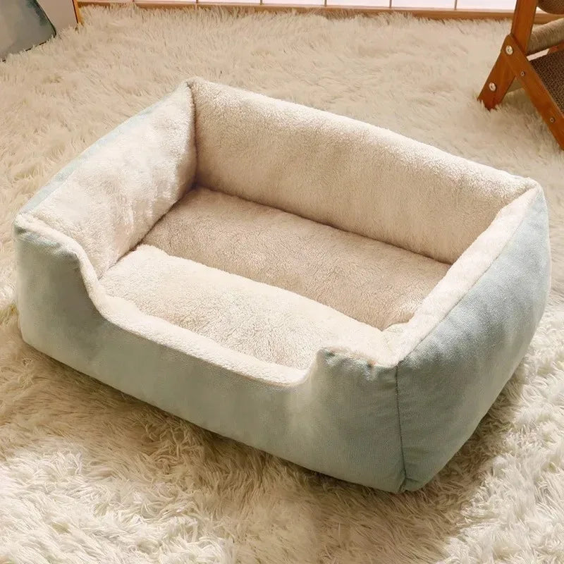 Cama Almofadada para Gatos e Cães, Confortável e Aconchegante