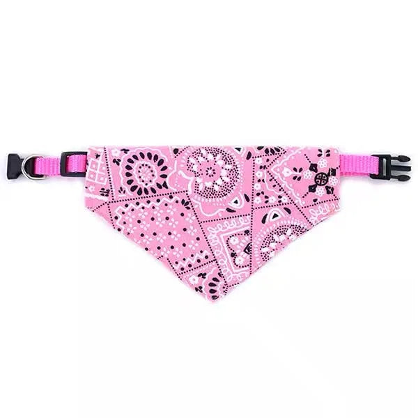 Adjustable Triangular Bandage For Pet Dog Cat Washable Scarf Bandana Collar Bibs Cat Neck Decor Birthday Party Dress Up