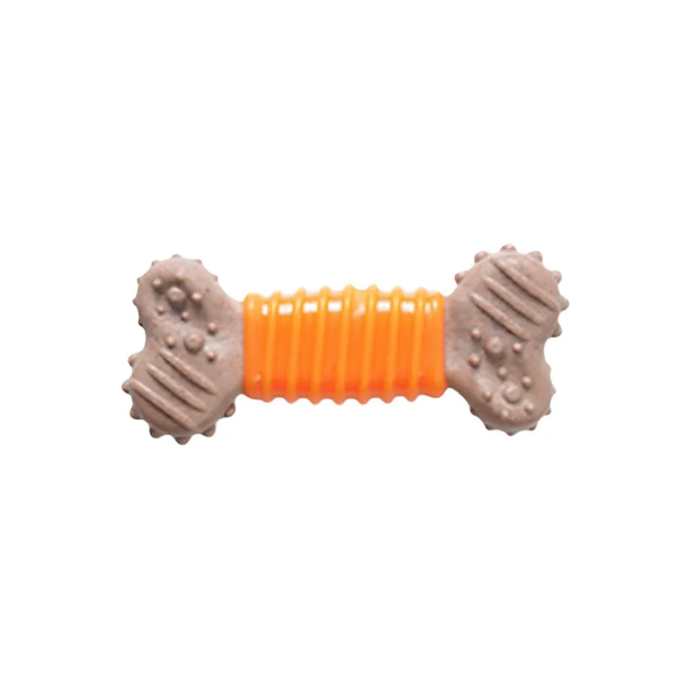 Durable TPR Chew Bone for Dogs and Puppies, Independent Play