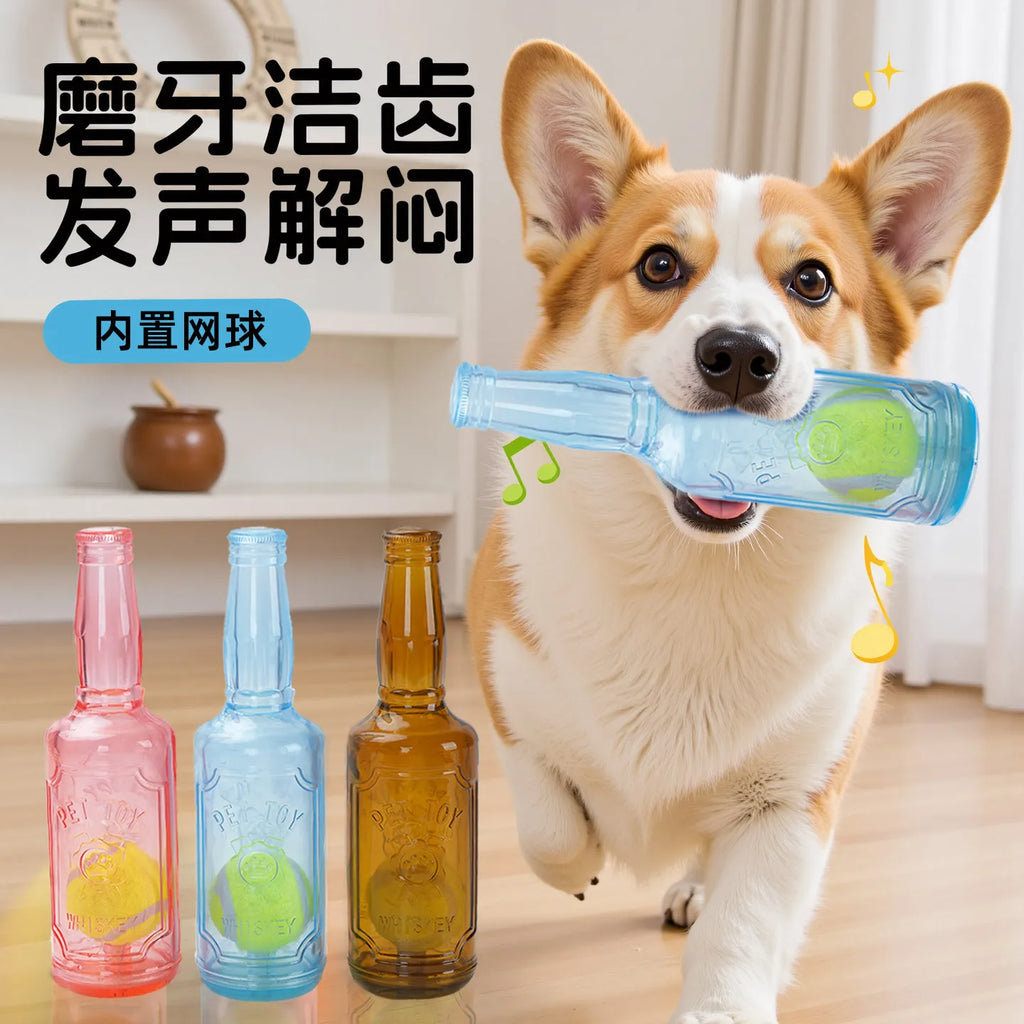 10PC Safe Rubber Dog Bone Chew Toy Soft Plush Elephant Interactive Play Toy Teeth Grinding Pet Dog Products