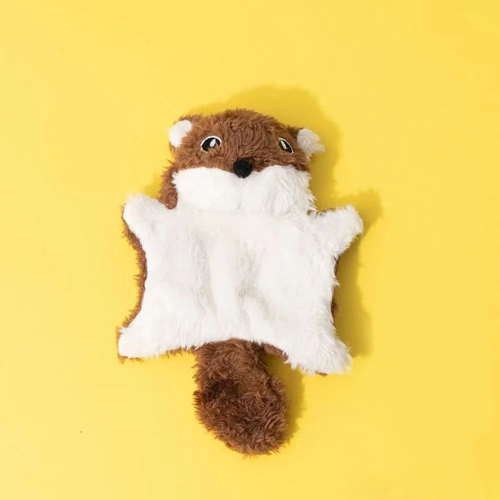 Small Cat Toy Cute Little Flying Squirrel Interaction Toy Kitty Toy Squeak Pet Supplies