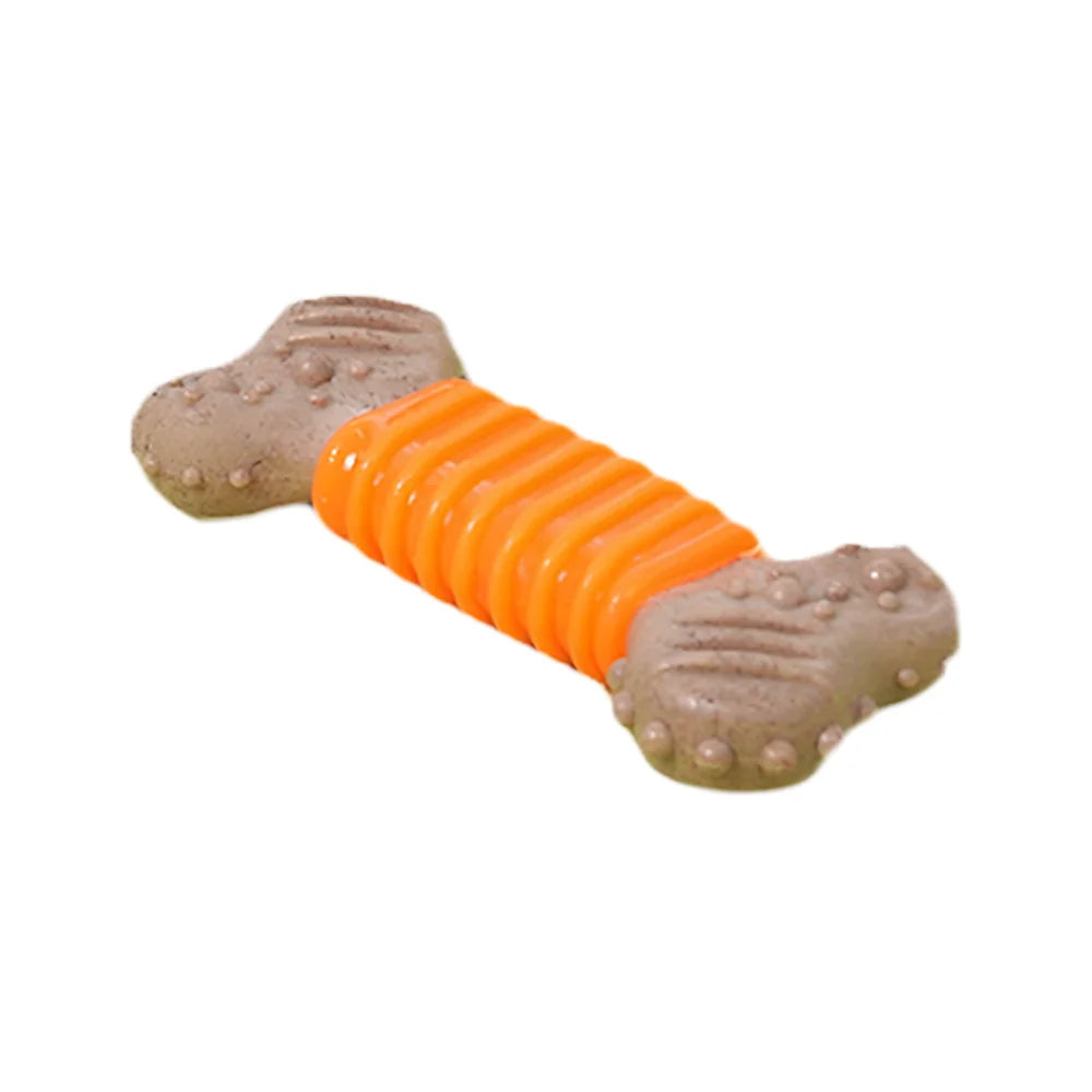 Durable TPR Chew Bone for Dogs and Puppies, Independent Play