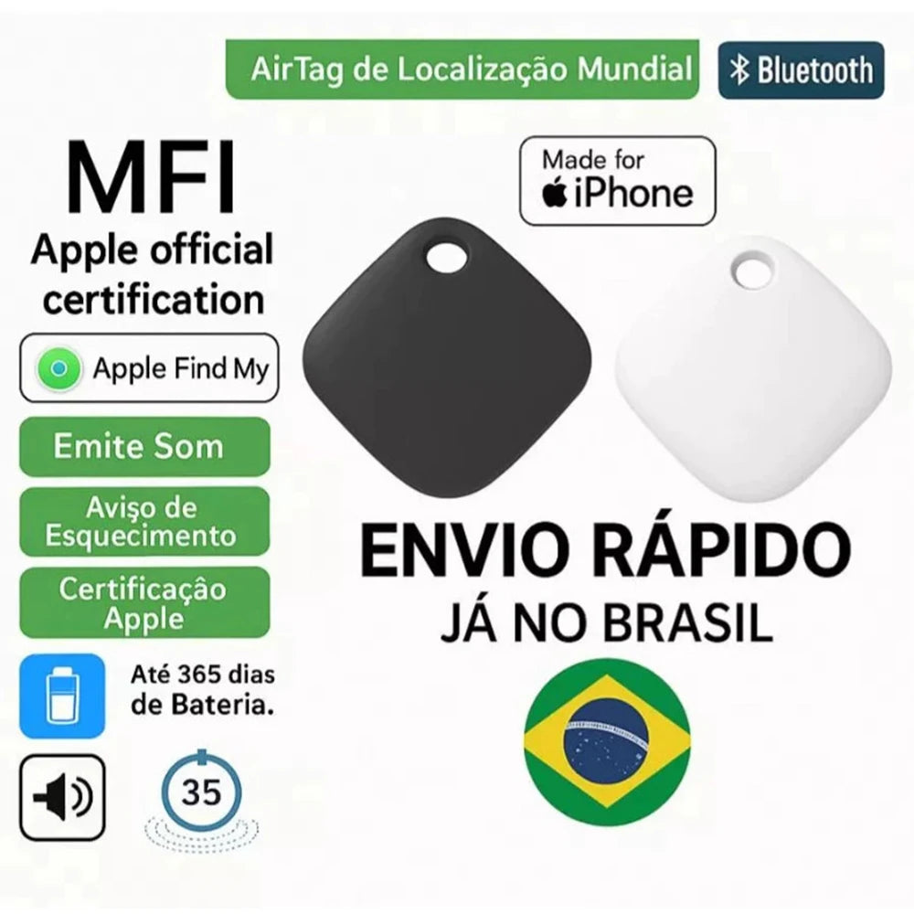 Rastreador GPS Inteligente Sem Limites para Carro Mala Moto Pet e Criança Localizador