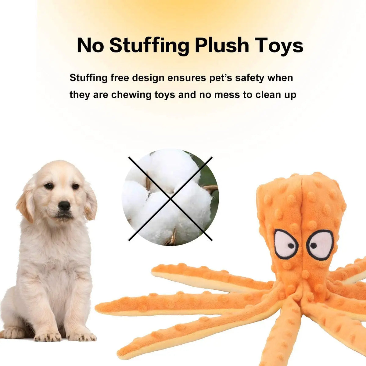 Pet Plush Dog Toy Voice Octopus Shell Puzzle Toy Bite Resistant Interactive Pet Dog Teeth Cleaning Chew Toy Pet Supplies