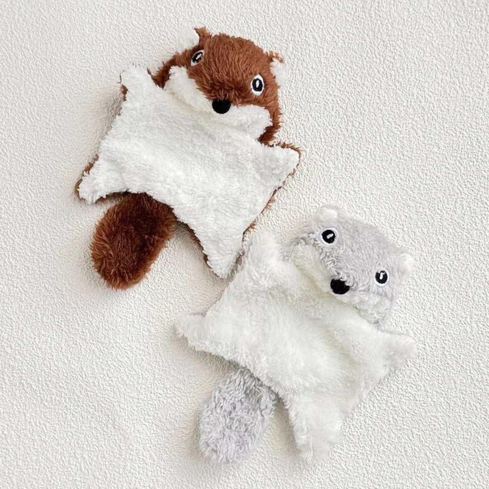 Small Cat Toy Cute Little Flying Squirrel Interaction Toy Kitty Toy Squeak Pet Supplies