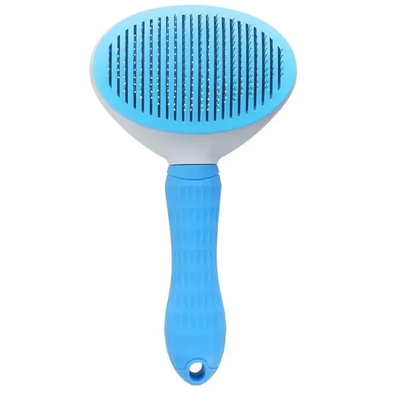 Self-Cleaning Brush for Dogs and Cats, Removes Hair and Knots