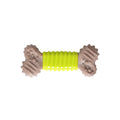 Osso Mastigável TPR Resistente para Cães e Filhotes, Brincadeira Independente