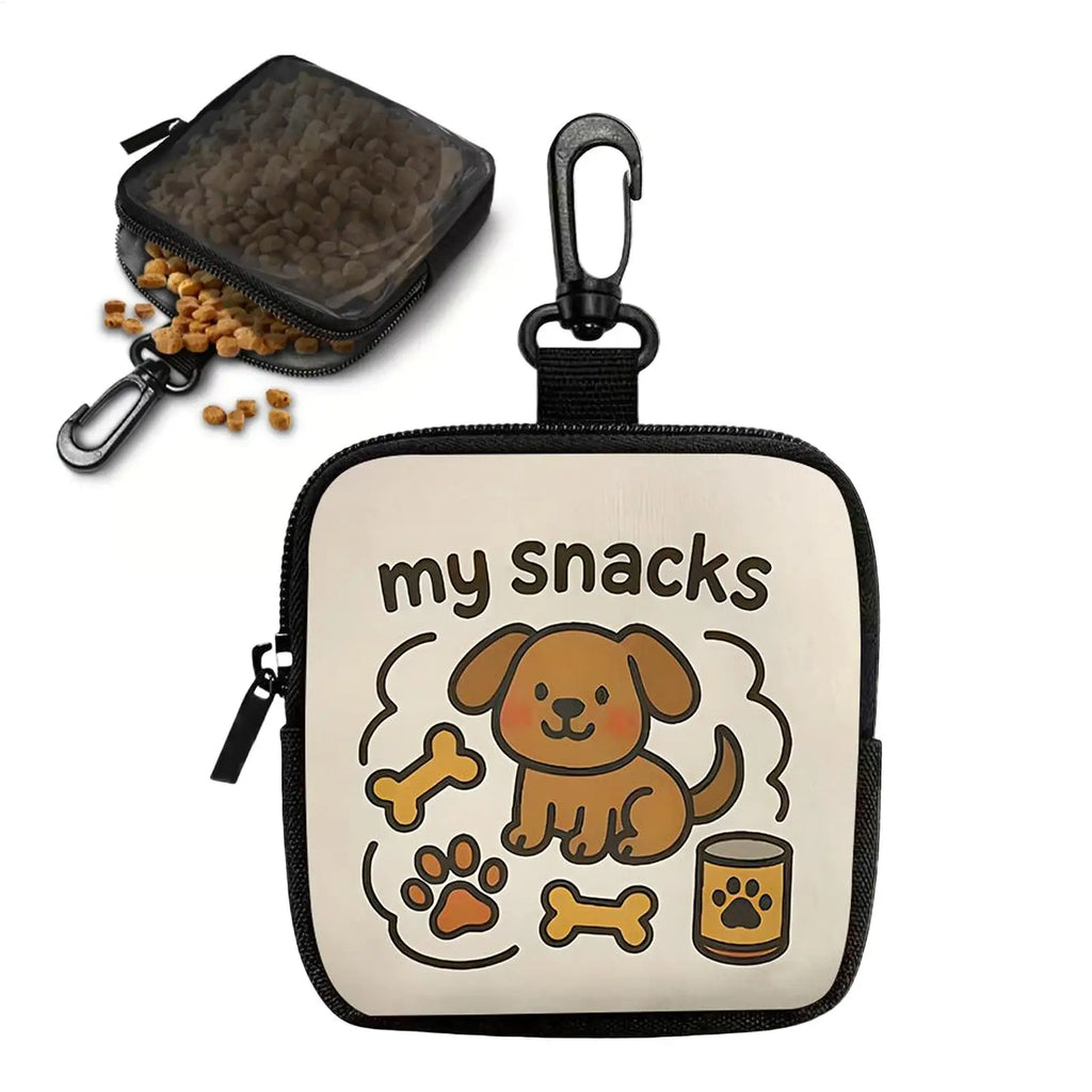 Pochete Porta-Petiscos Portátil para Cães, Ideal para Passeios e Adestramento