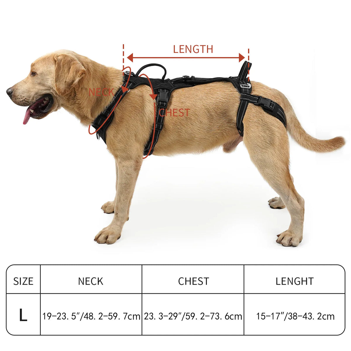 Colete de Suporte para Cães com Mobilidade Reduzida, Auxílio nas Patas Traseiras