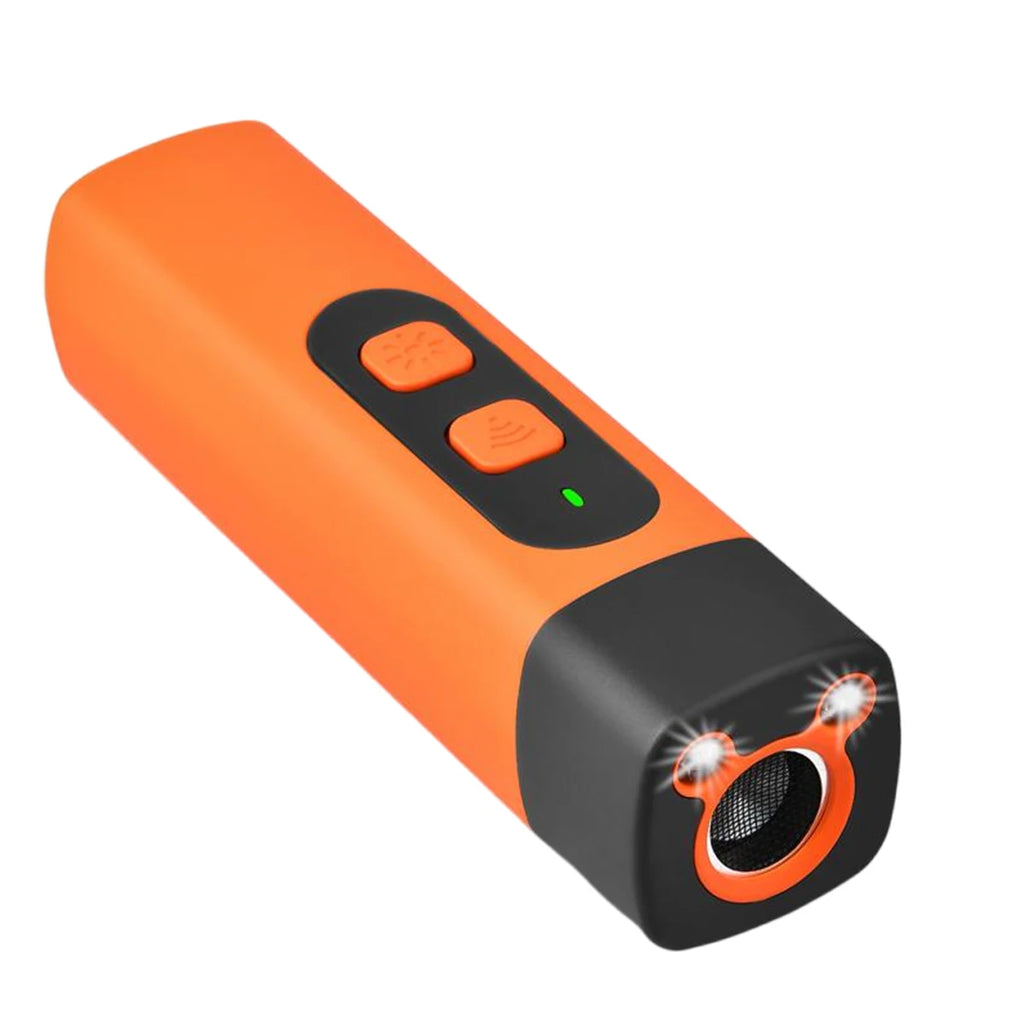 New Pet Dog Repeller Ultrasonic Dog Training Device Rechargeable Anti Dog Bark Stop-Barking Deterrent Device With LED Flashlight