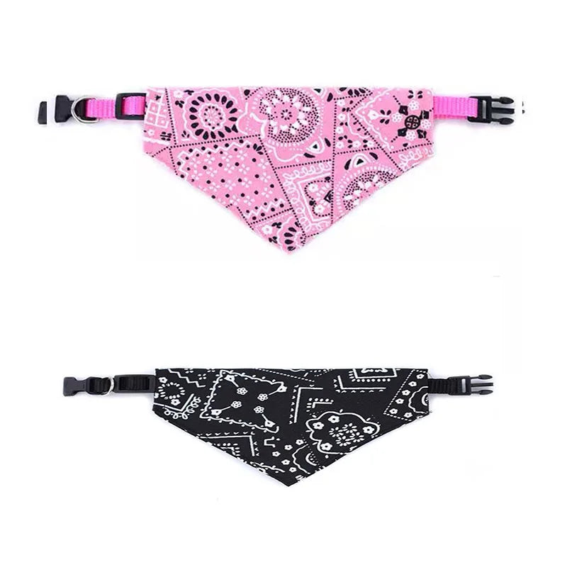 Bandana Triangular Ajustável para Cães e Gatos, Lavável, Ideal para Festas e Decoração