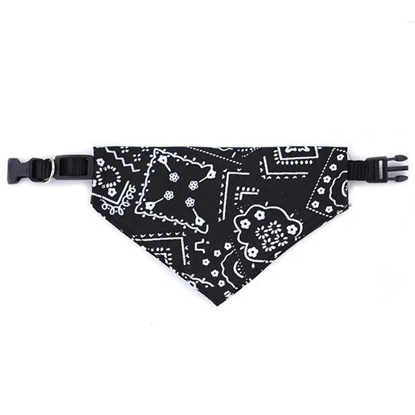 Bandana Triangular Ajustável para Cães e Gatos, Lavável, Ideal para Festas e Decoração
