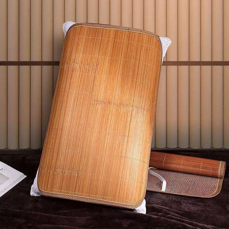 Men's Anti-Oil Anti-Flea Cool Feeling Bamboo Pillowcase Non-Slip Durable Single Pack Comfortable Breathable Pillow Cover