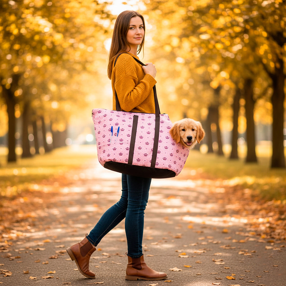 Bolsa Pet Amora 2 em 1 Impermeável Top