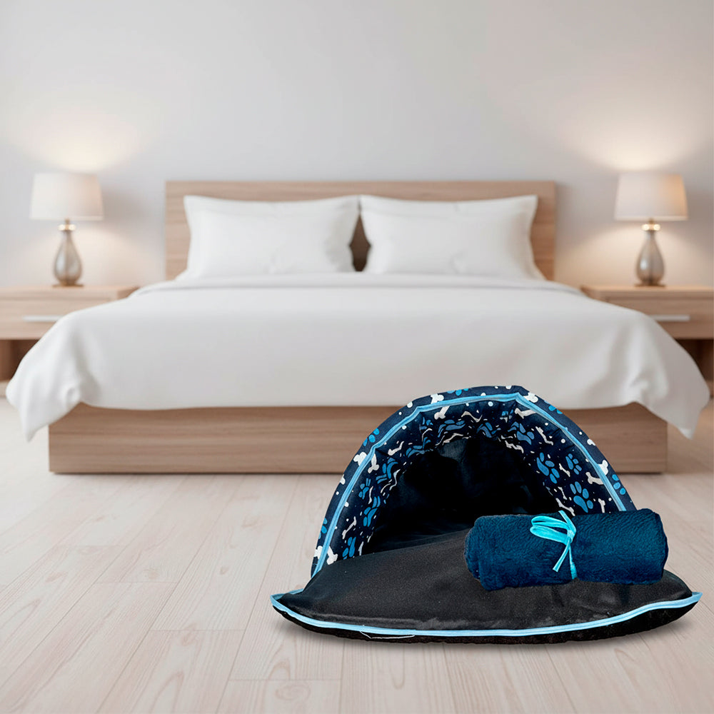 Kit Saco de Dormir Pet Impermeável Téo 02 pçs