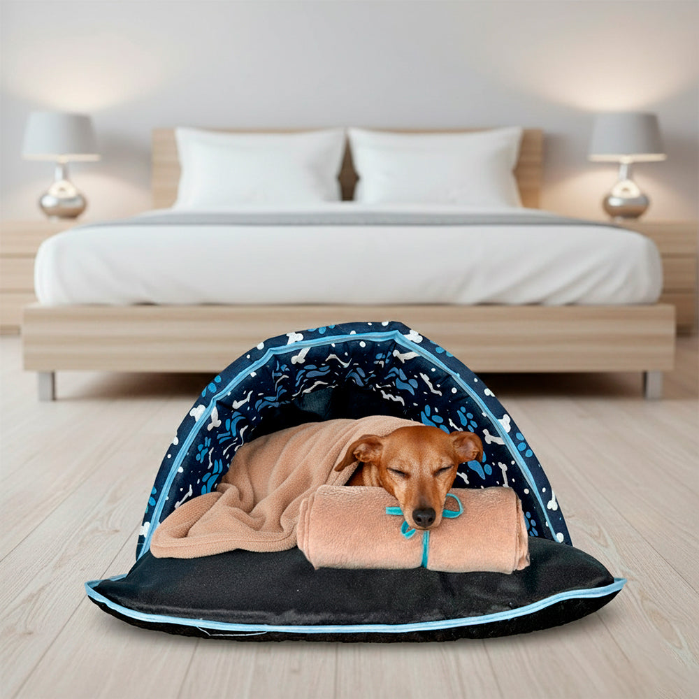 Kit Saco de Dormir Pet Impermeável Téo 02 pçs