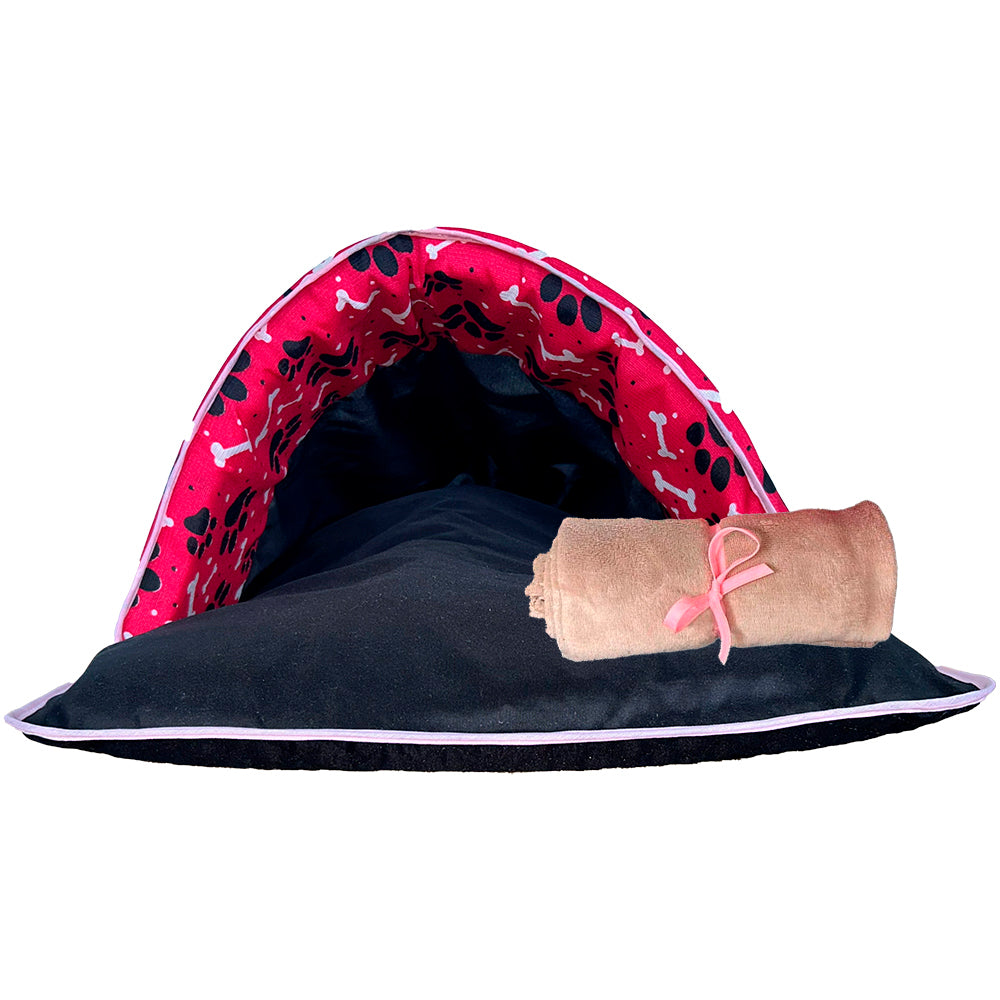 Kit Saco de Dormir Pet Impermeável Téo 02 pçs