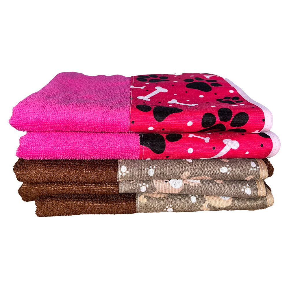 Kit 05 pçs Toalha Splash Pet