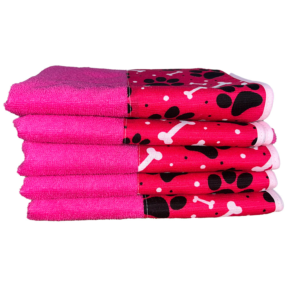 Kit 05 pçs Toalha Splash Pet