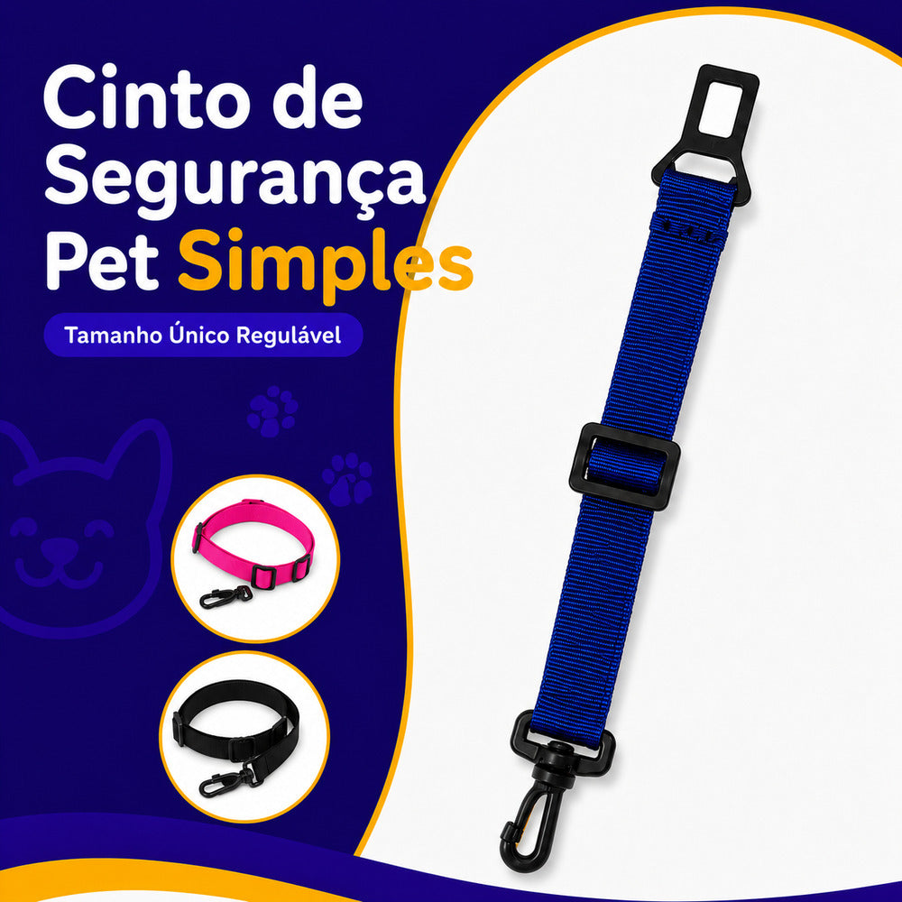 Cinto de Segunraça Pet Simples
