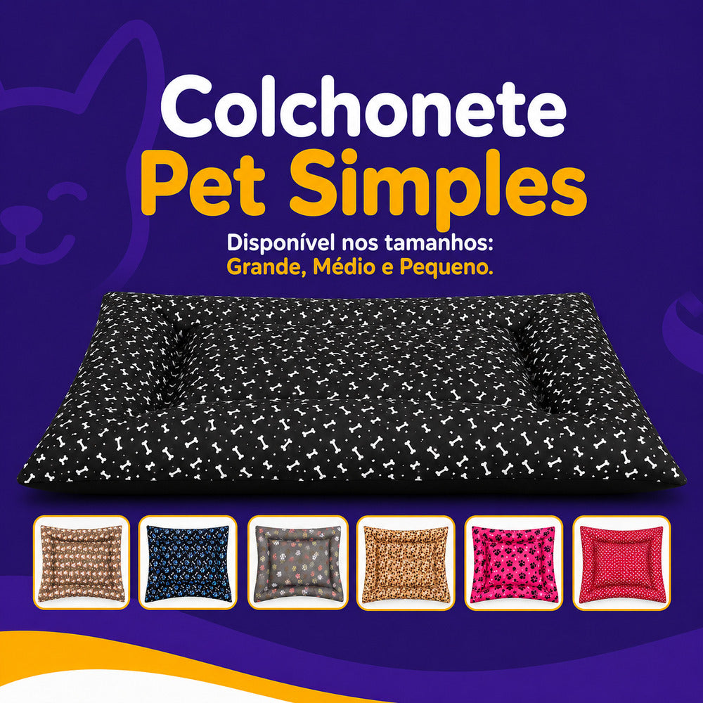 Colchonete Pet Simples Pequeno