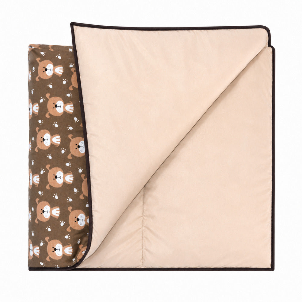 Edredom Pet Lexie Dupla Face Estampado 03 pçs