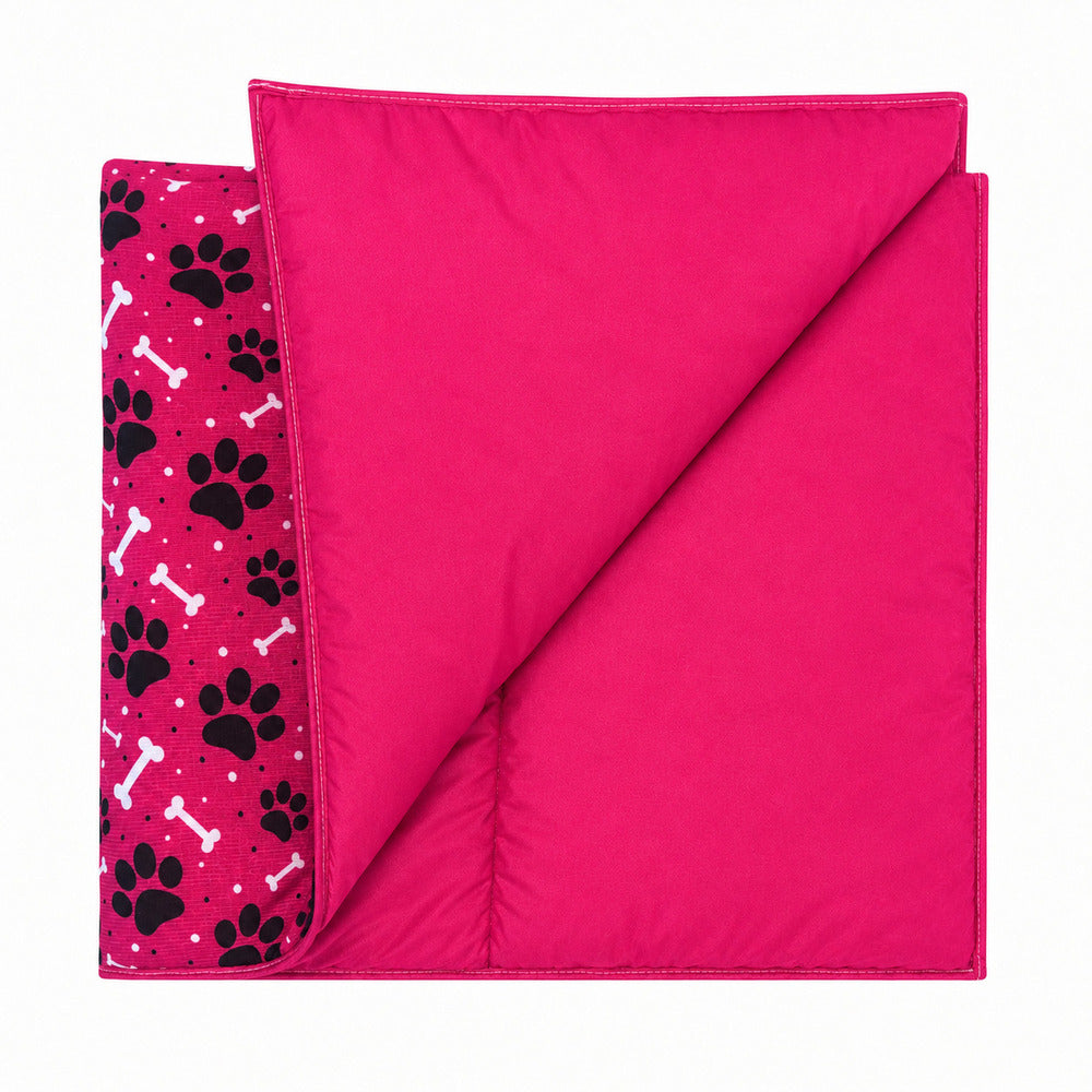 Edredom Pet Lexie Dupla Face Estampado 03 pçs